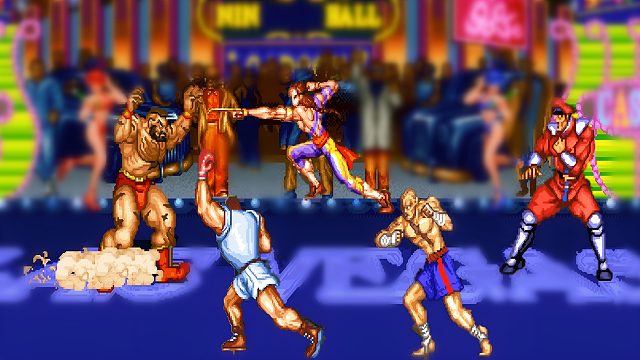 桑吉尔夫单挑四天王，街霸第一战力实锤