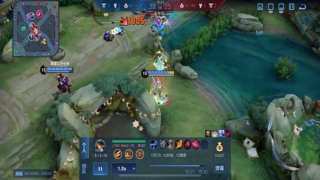 队友不点水晶被翻盘，水晶就差一丝血，血压上来了