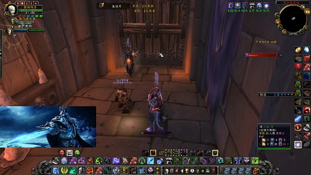 魔兽世界怀旧巫妖王之怒邪dk竞技场初体验。。。