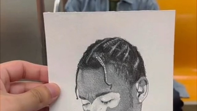 给陌生人画一幅画