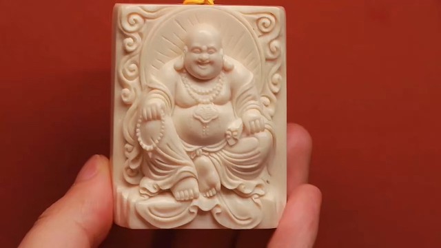 万年猛犸笑佛弥勒挂件