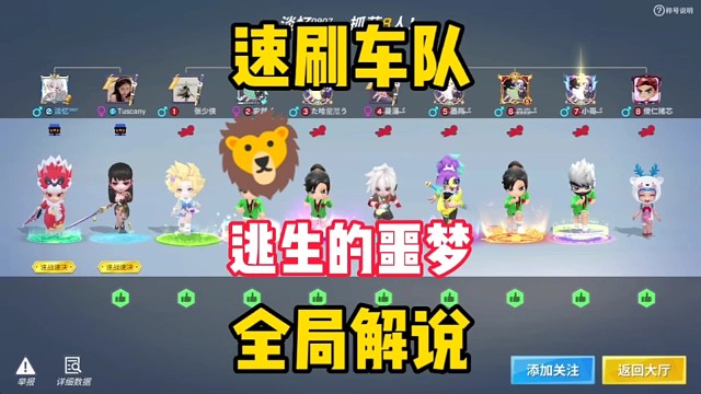 红色的狮子，逃生的噩梦