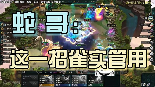 【蛇哥】《这一招雀实管用》