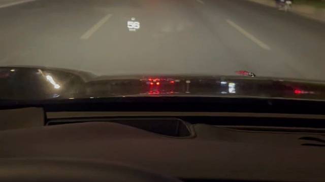 还是晚上开车舒服