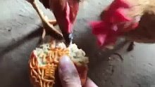 “现在的鸡都这么嚣张吗？”