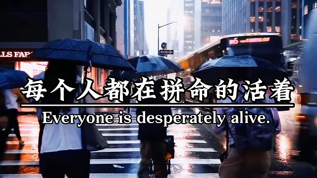 生活不会辜负一直努力的人