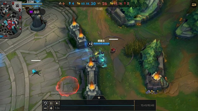 德莱文抢龙四杀，直接一波