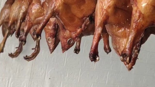 脆皮烤鸭，烤鹅