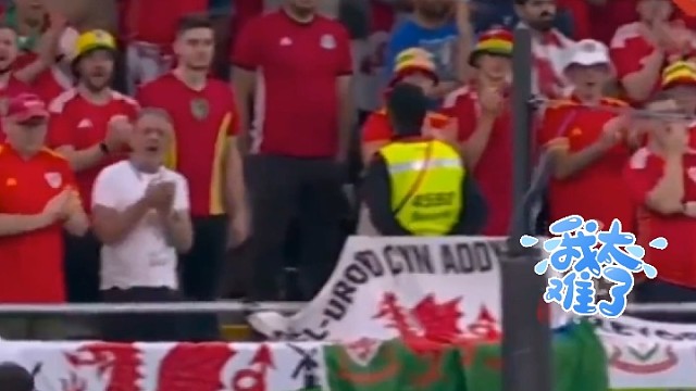 看台上中国球迷成功将国足球衣带进世界杯，网友：我太难了～