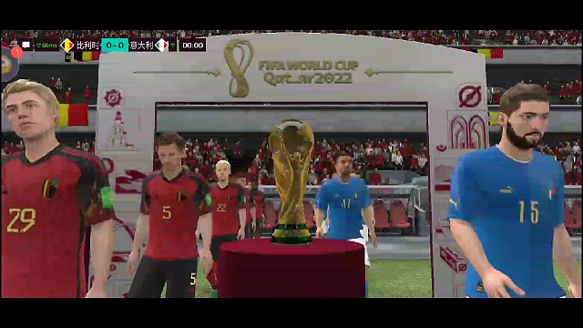 第8个国家真实赛冠军，比利时版，多次调整球员 唯调打法终于找到各种球员的 最佳用法