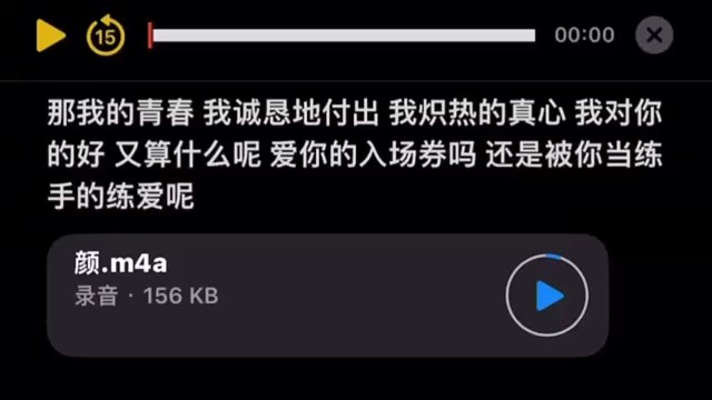 那我的青春算什么呢