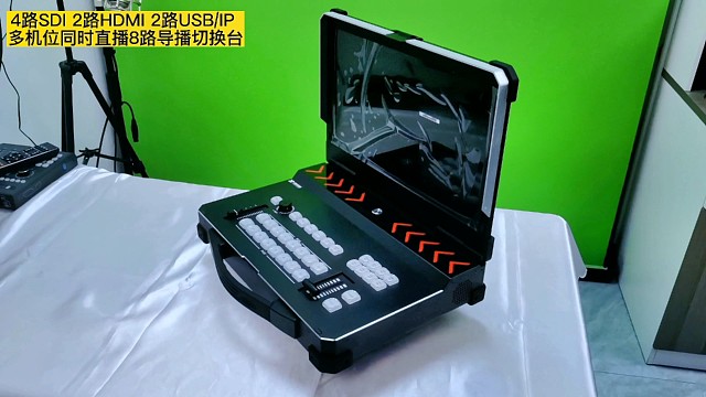 新款8路高清直播导播切换台，多机位直播、多平台直播。
支持6台摄像头信号，2路lp.