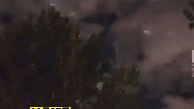 苏州上空出现不明飞行物