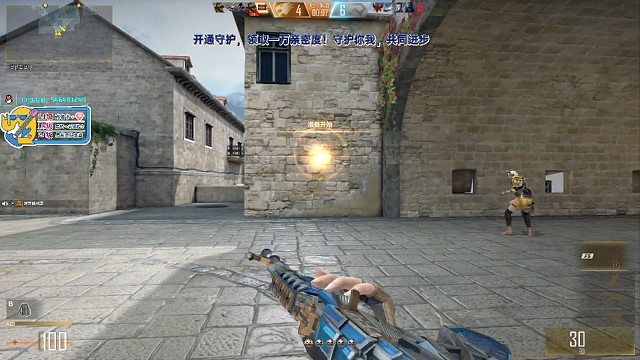 枪王残局1v4,这是心理的较量！