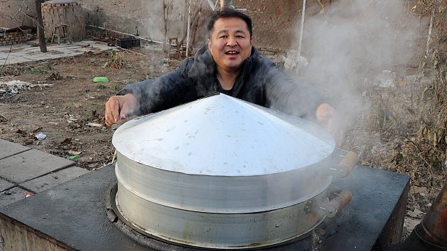 4斤猪肉，做个山东农村特色“酥肉蒸碗”，地道农村大席的味道
