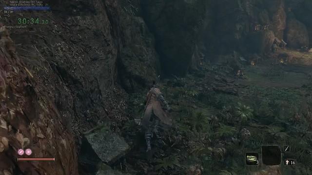 【只狼】修罗结局无邪道速通个人记录35min52s（存档时间为准）