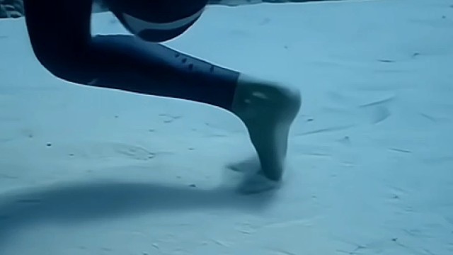 在海底跑步是一种什么感觉