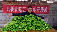 一次买100斤辣椒，整个“辣椒宴”，再给村里老人免费送点！