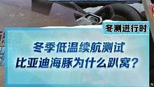 冬季低溫續(xù)航測試，#比亞迪海豚 冬季續(xù)航達(dá)成率超5成，但為什么趴窩了？#新能源冬季大考成績出爐#20