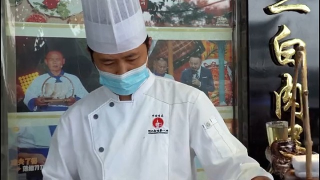 兰州拉面首席刀功师