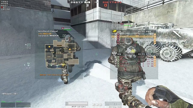 [AVA国际服]12.14直播精彩击杀片段（黑色痕迹）