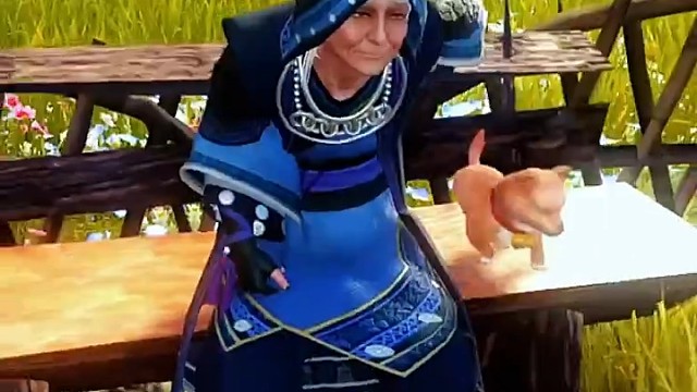 婆婆给你说啊，你是个有福之人喔