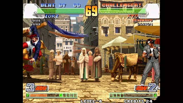 98c：八神与草稚京