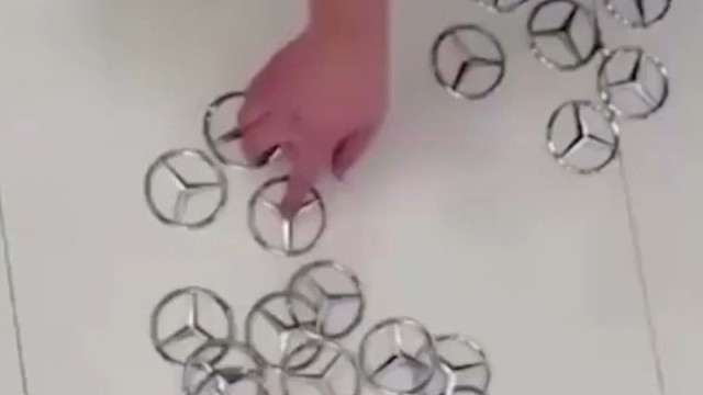 银手镯没打成，这下真的得到一副银手镯了