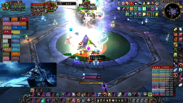 第一次打大型团队副本，感觉累得慌呢。。