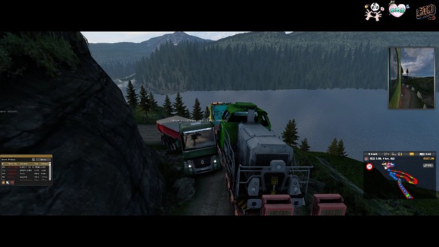 看见我过去了，老外的小平头车硬是要插一脚