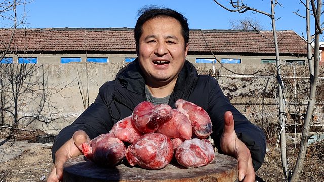 120元买了10个大羊蛋，做个“辣卤羊蛋”，口感绵柔，香味十足