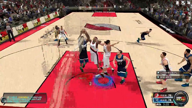 被一步过了直接跳步扣篮