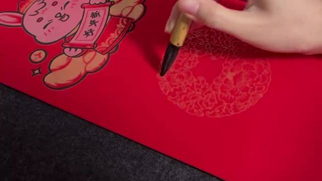 马上过年了写一副对联☺️