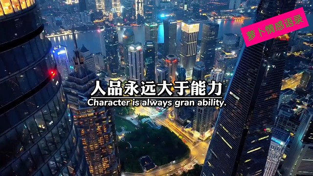 人品永远大于能力，良心永远大于黄金。穷时不坑蒙拐骗，富时不目中无人，苦时不出卖朋友，难时不算计他人。