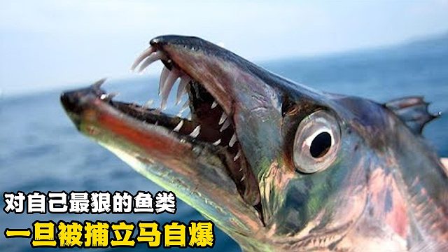 对自己的最狠的鱼，被捕后立马“自爆”，人们只能带回它的尸体！