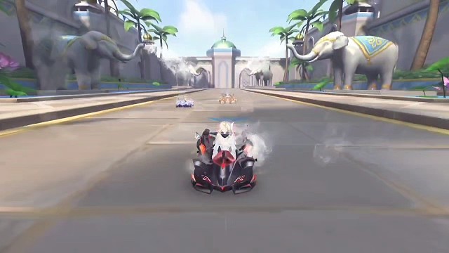 活力的一天从飞车开始……