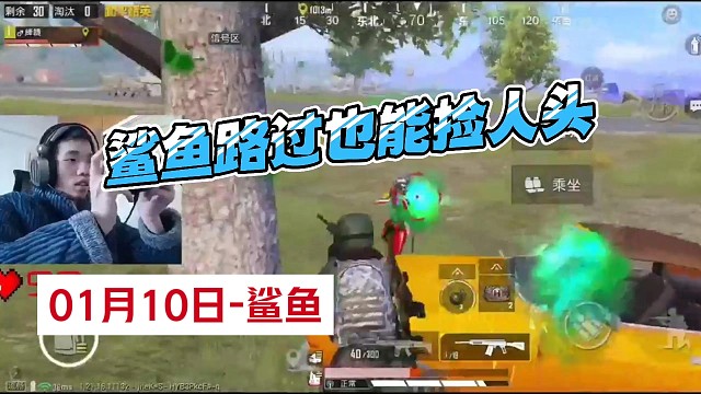 鲨鱼路过也能捡人头