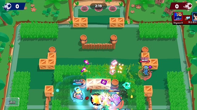 荒野乱斗精彩进球