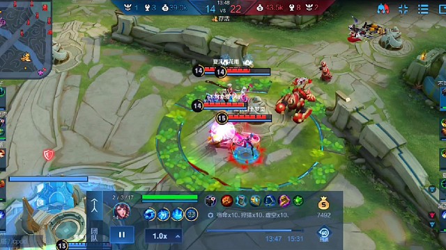 我们：一波咯！一波……