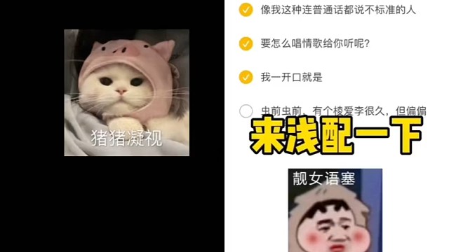 “虫前虫前，有个棱爱李很久～”我尽力了