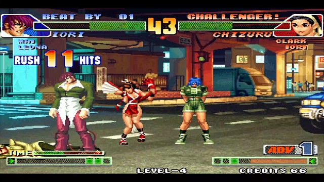 98C：这八神又开始秀操作了，连击中断切换模式