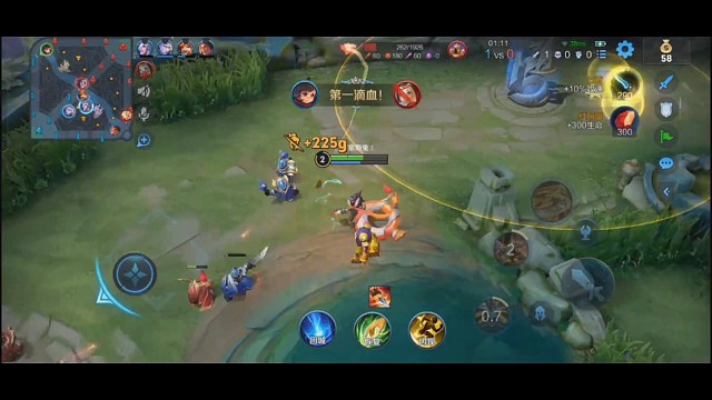 感谢敌方小鲁班送的一血