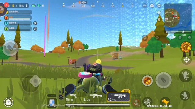 没露头，被发现了就离谱⊙ω⊙→_→