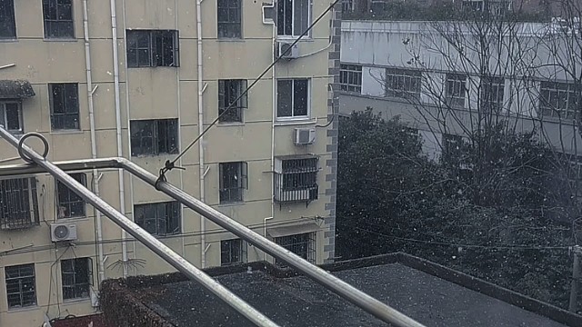前几天的雪！