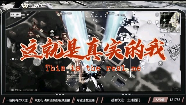 这就是真实的我，记录荒野行动游戏日常