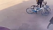 女子每天骑共享单车上班，不知不觉停出一支“车队”