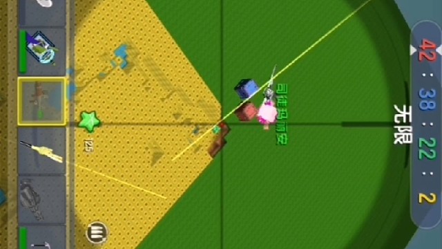 迷你世界：开局一把斧；鲲亿和幸运蛋儿。