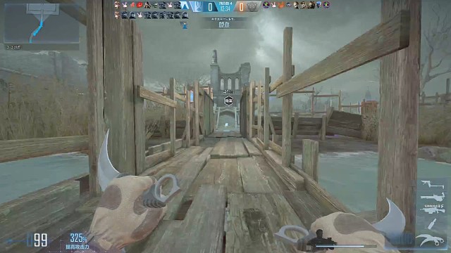 （趣味小视频 过桥抢榴弹视频）偶遇小鸡子