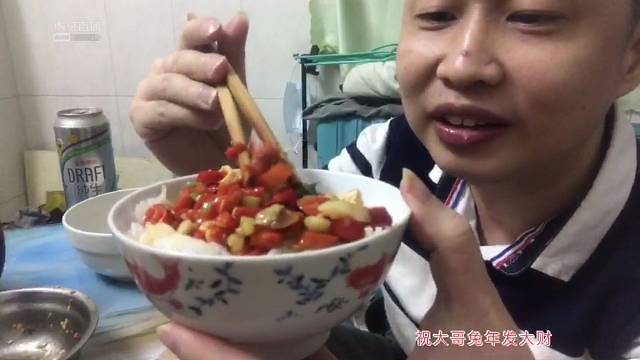 干饭人，吃辣椒也好凶！