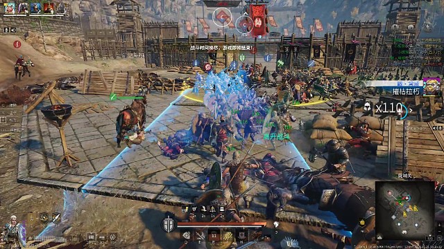 女武神加剑盾刀砍卷刃